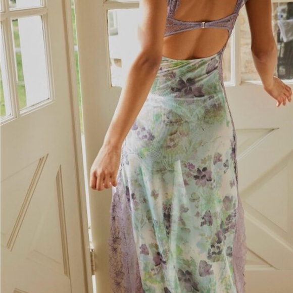 Free People Moss Combo Floral Dress - Picture 6 of 11